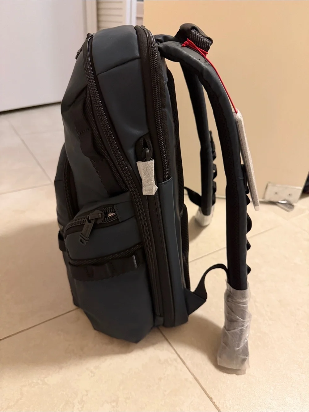 Tumi Navy and Black Backpack NWT
